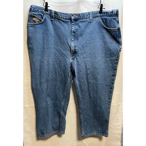 Texas jeans mens 45 x 22 big & tall original fit high rise made USA blue
